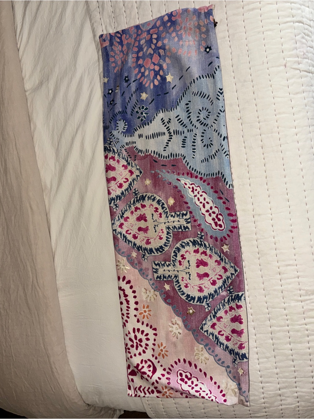 Anthropologie Piper Pillow Case in Lavender, Pink & Blue